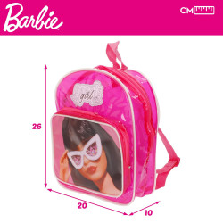 Barbie - Mochila Barbie Con Estuche, Botella Y Rotuladores De Colores Para Colorear
