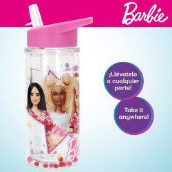 Barbie - Mochila Barbie Con Estuche, Botella Y Rotuladores De Colores Para Colorear