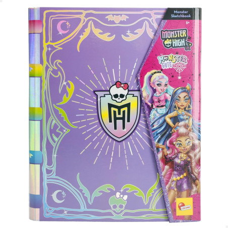 Lisciani Monster High - Libro De Actividades Para Colorear Y Decorar Con Accesorios