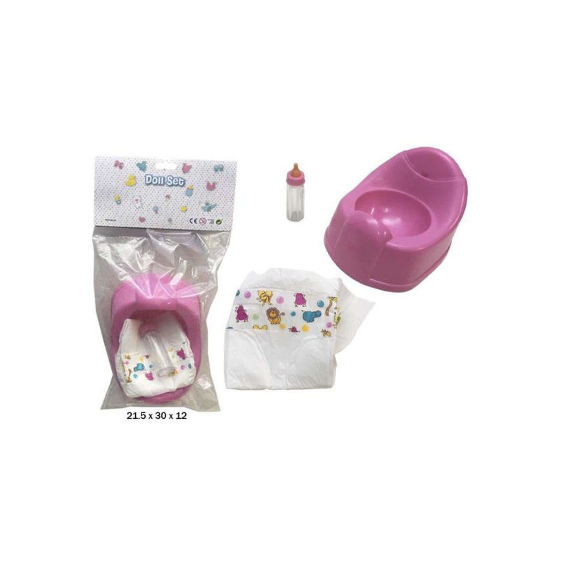 Set Orinal + Pañal y Biberón
