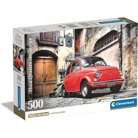 Puzzle 500 High Quality Fiat 500