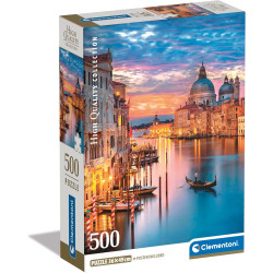 Puzzle Clementoni Venecia Iluminada 500 Piezas