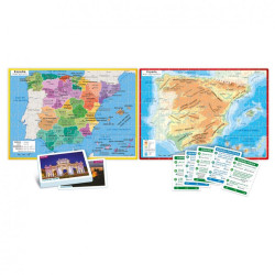 Juego Puzzle Mapa Geo Descubre España