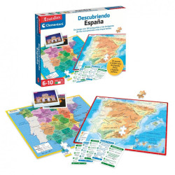 Juego Puzzle Mapa Geo Descubre España