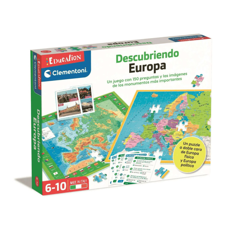 Clementoni- Descubriendo Europa