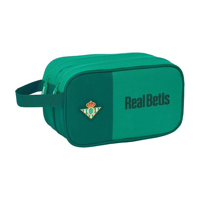 Neceser 2 Cremalleras Adaptable a Carro Real Betis