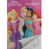 Libro de Colorear Princesas Disney con Pegatinas