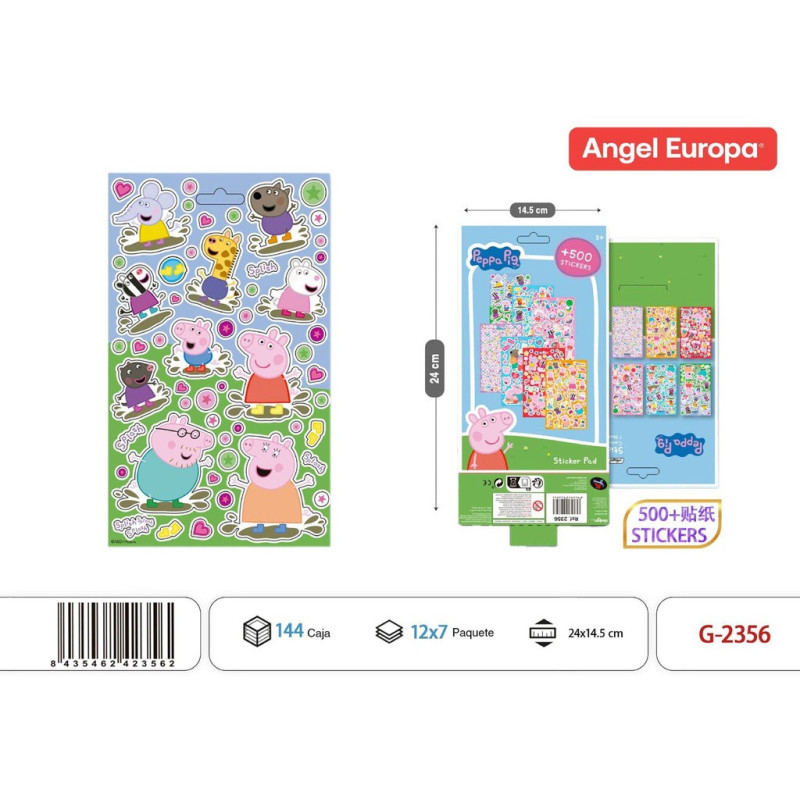 Set de Pegatinas Peppa Pig