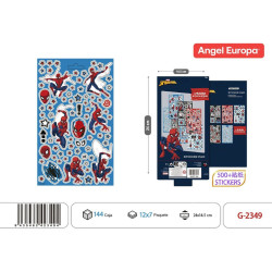 Set de Pegatinas Spiderman