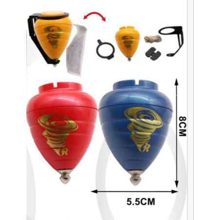 Trompo Plastico Punta Giratoria