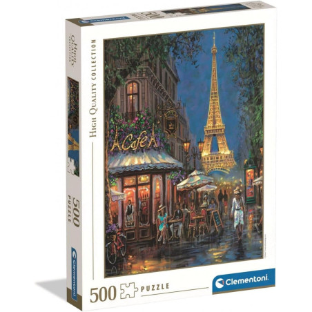 Puzzle Clementoni Noche en Paris de 500 piezas