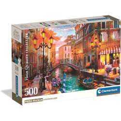 Puzzle Clementoni Atardecer en Venecia 500 Piezas
