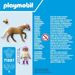 Playmobil Niña con Pony 71887