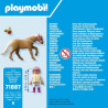 Playmobil Niña con Pony 71887