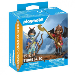 Playmobil Dou Pack Duelo Novelmore VS Burnham 71884