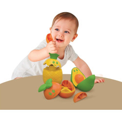 Puzzle Frutas Monta y Aprende