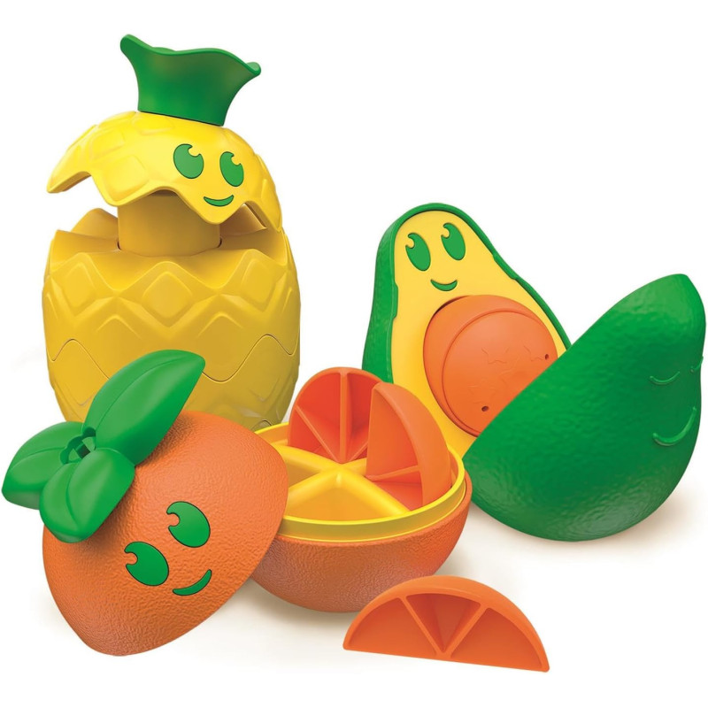 Puzzle Frutas Monta y Aprende