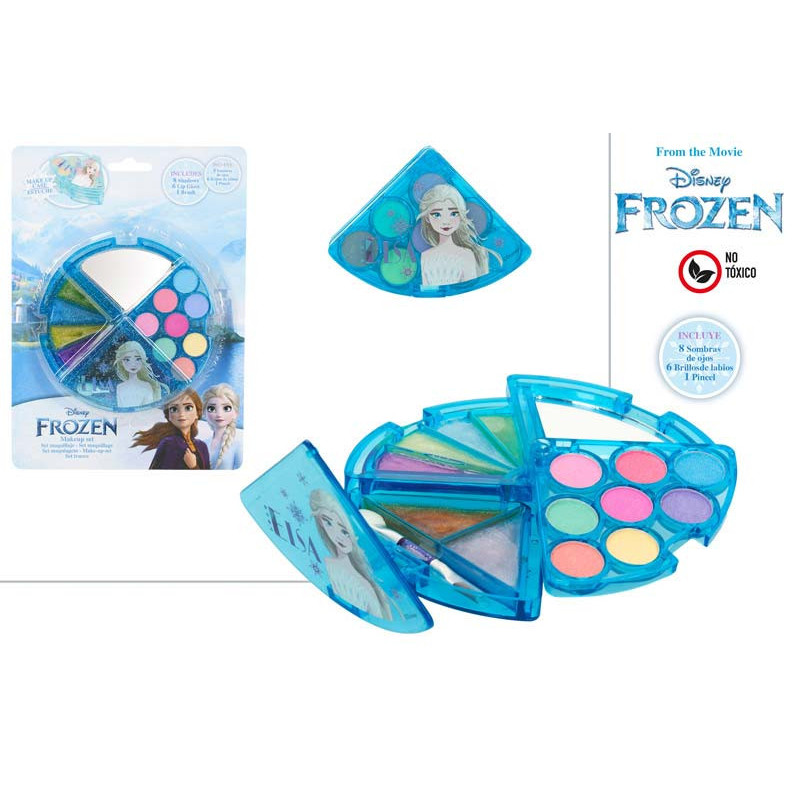 Blister Maquillaje Ruleta Frozen