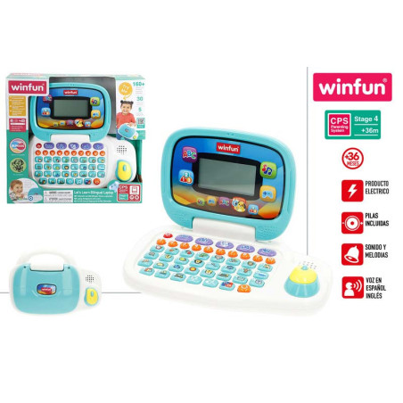 Winfun - Ordenador Infantil 30 Actividades Y 40 Melodías