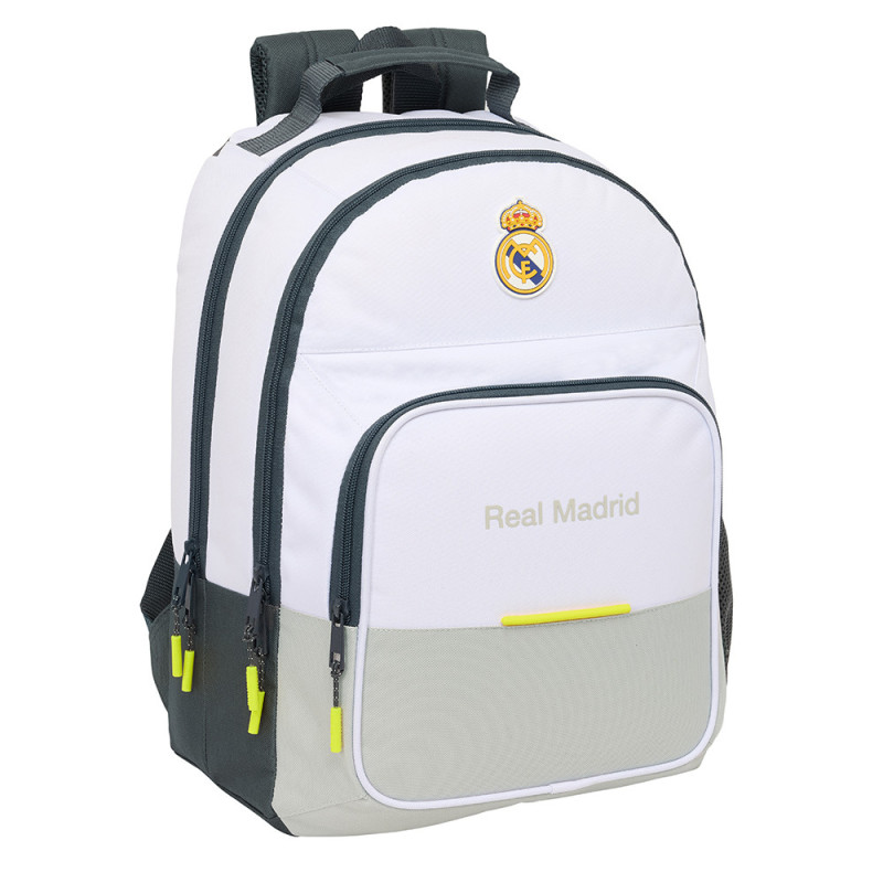 Mochila Doble Adaptable a Carro Real Madrid Equip. 25-26