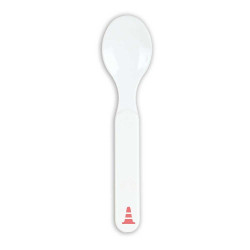 Platos, Cubiertos y Vaso safta Preescolar Gruas