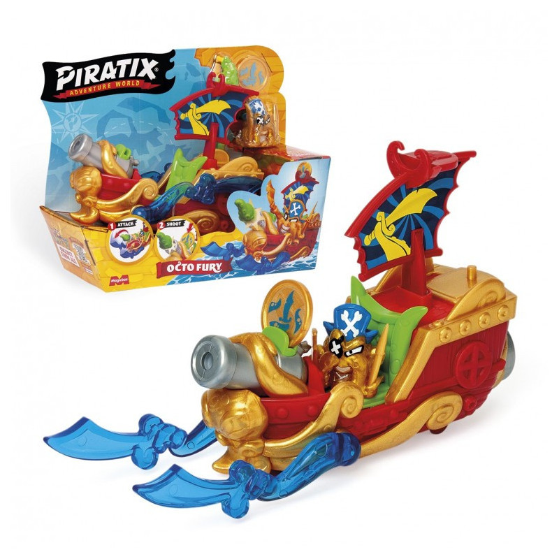 Piratix Pirate Ship Octo Fury
