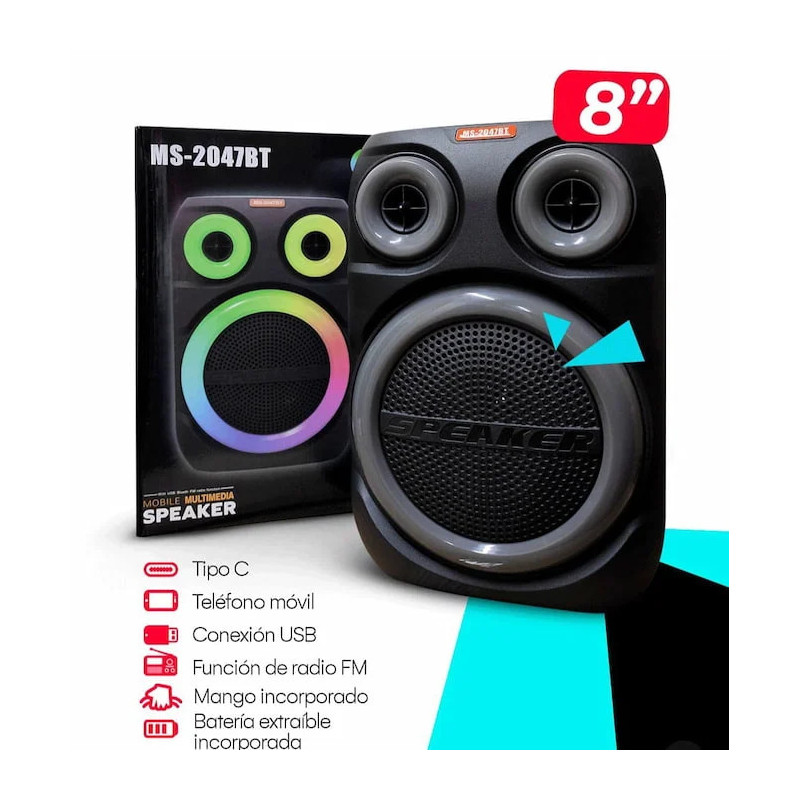 Altavoz MS-2047BT-W