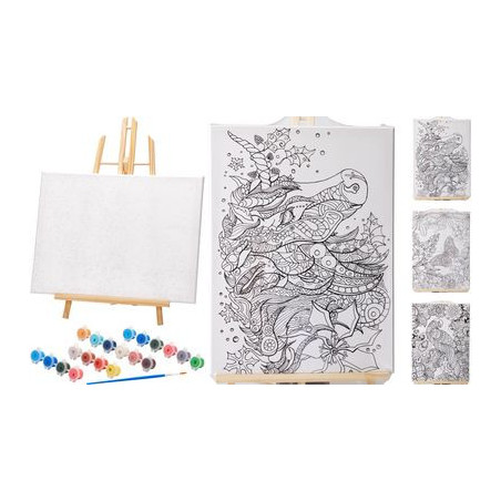 Lienzo 30x40 C/ Caballete