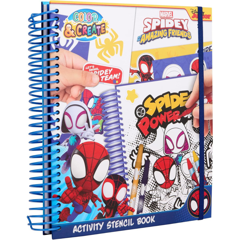 Spidey Libro plantillas actividades Disney