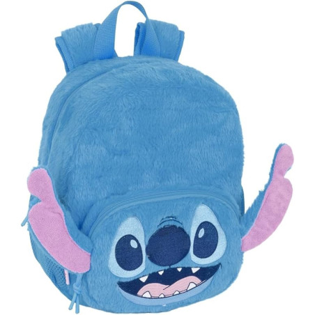 Mochila Peluche Guarderia Stitch 22 x 27 x 10 cm