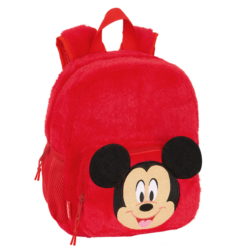 Mochila Peluche Guarderia Mickey 22 x 27 x 10 cm