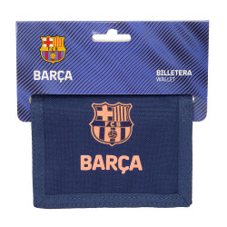 Billetera Con Cabecera F.c. Barcelona 2ª Equipacion