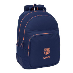 Mochila Doble Adaptable Carro F.c.barcelona 2ª Equipacion 32x42x15cm