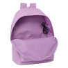 Mochila Doble Para Portatil 15,6 +usb Munich Basicos Lila 31x44x18cm