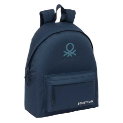Mochila Escolar Basic 42cm Benetton Basics