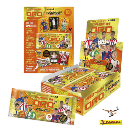 Sobre Adrenalyn Premium Oro 2026 de Panini