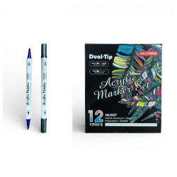 Set de  Rotuladores Acrílicos 12 pcs