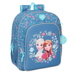 Mochila Junior Adaptable Carro Frozen 32x38x12cm