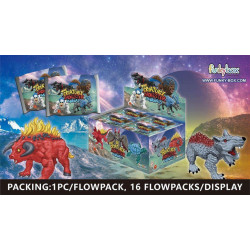 Blister Figura Criaturix Monster Animals Modelos Surtidos