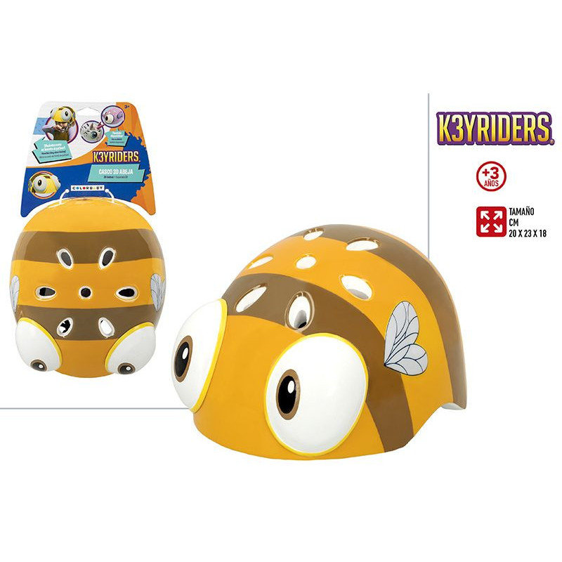 Casco 3D Abeja