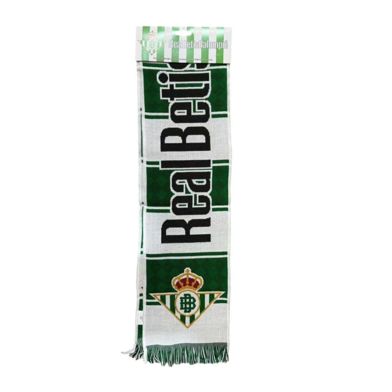 Bufanda Betis Franjas Verdes Rombos