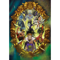Puzzle Clementoni Disney Villanos de 1000 Piezas