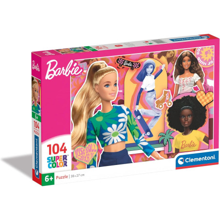 Puzzle Barbie 104 Piezas Super Color