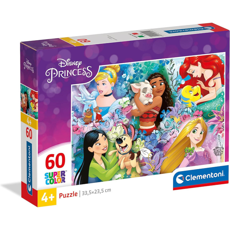 Puzzle 60 piezas Princesas