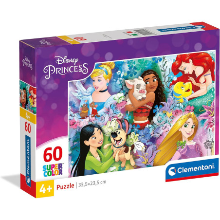 Puzzle 60 piezas Princesas