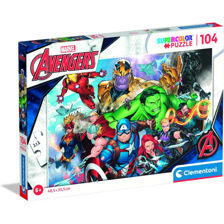 Puzzle 104 Piezas Vengadores Marvel