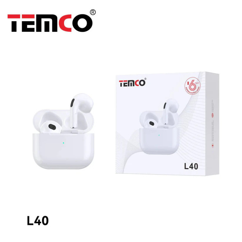 Auriculares Inalambricos L40 Temco