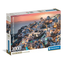 Puzzle Clementoni Sombras De Santorini 1000 Piezas