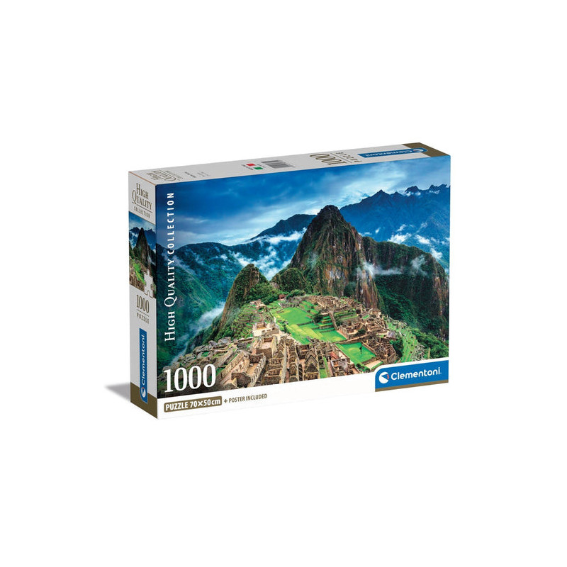 Clementoni Machu Picchu Puzzle rompecabezas 1000 piezas Ciudad