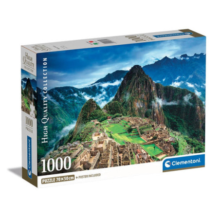 Clementoni Machu Picchu Puzzle rompecabezas 1000 piezas Ciudad